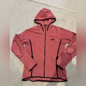 The North Face fleece full zip hoodie